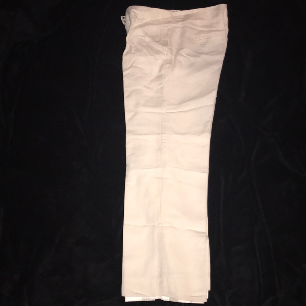 Premise Studio white linen pants sz 8